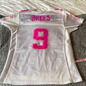 Special edition pink Breast Cancer Awareness Drew Brees Saints jersey